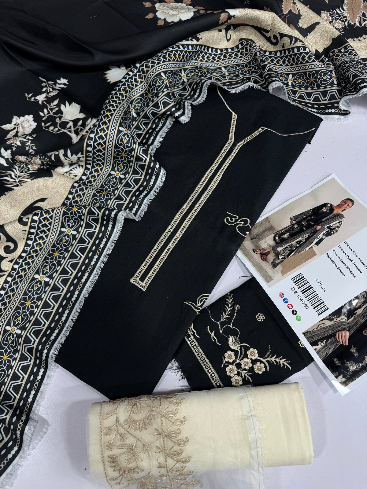 Dhanak Designer Wear 3Pc