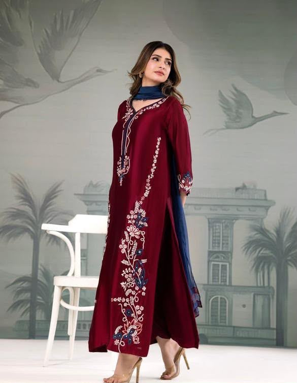 Dhanak Designer Wear 3Pc
