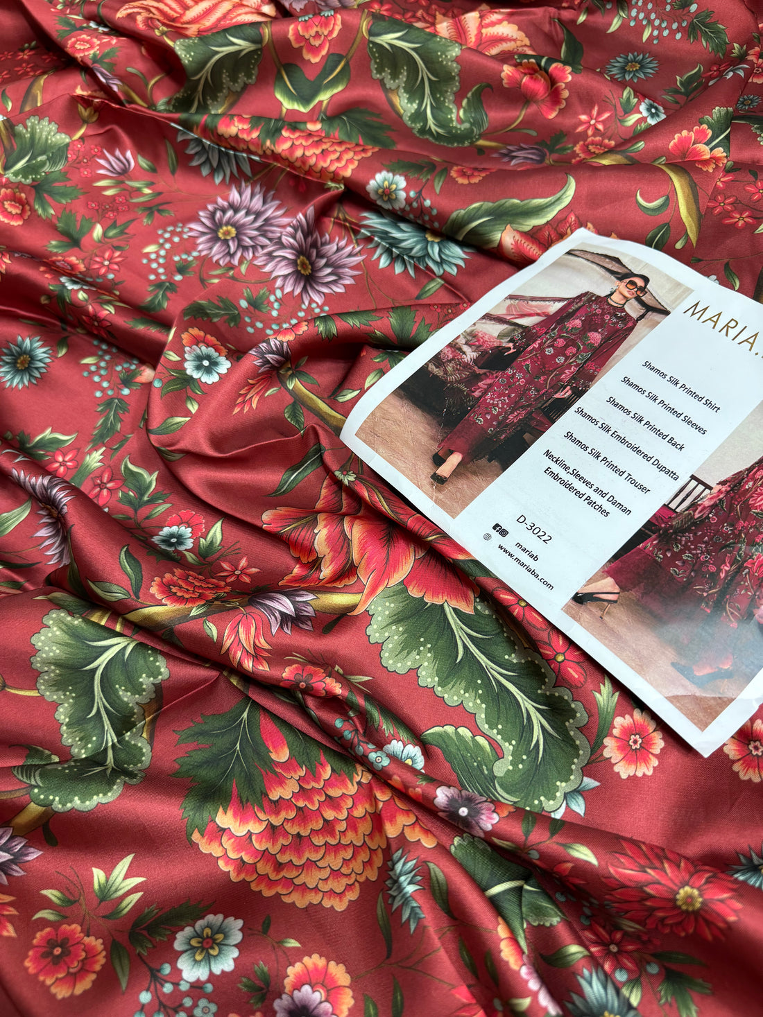 Premium Silk 3Pc With Patches