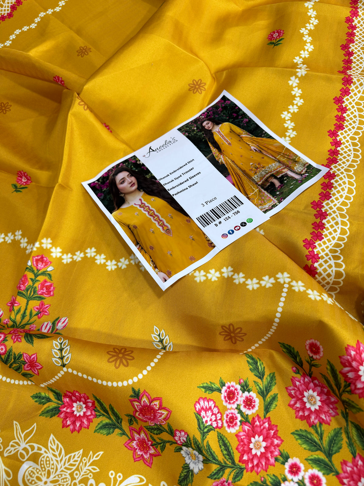 Dhanak Designer Wear 3Pc