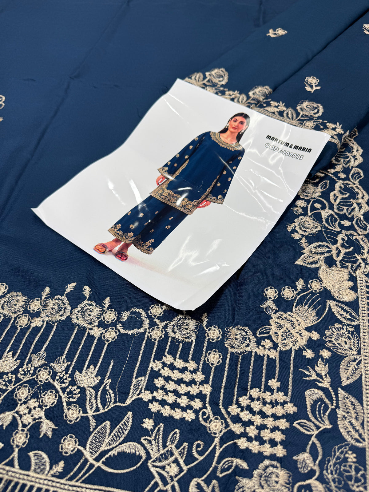 Dhanak Luxury Emb 2Pc