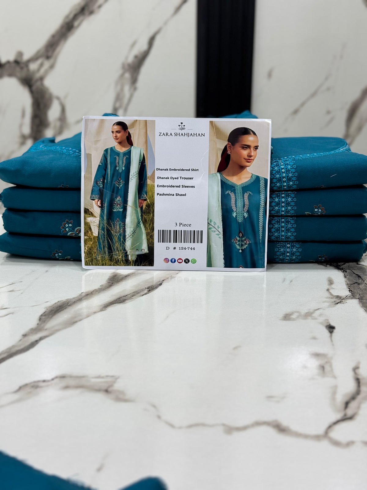 Dhanak Designer Wear 3Pc