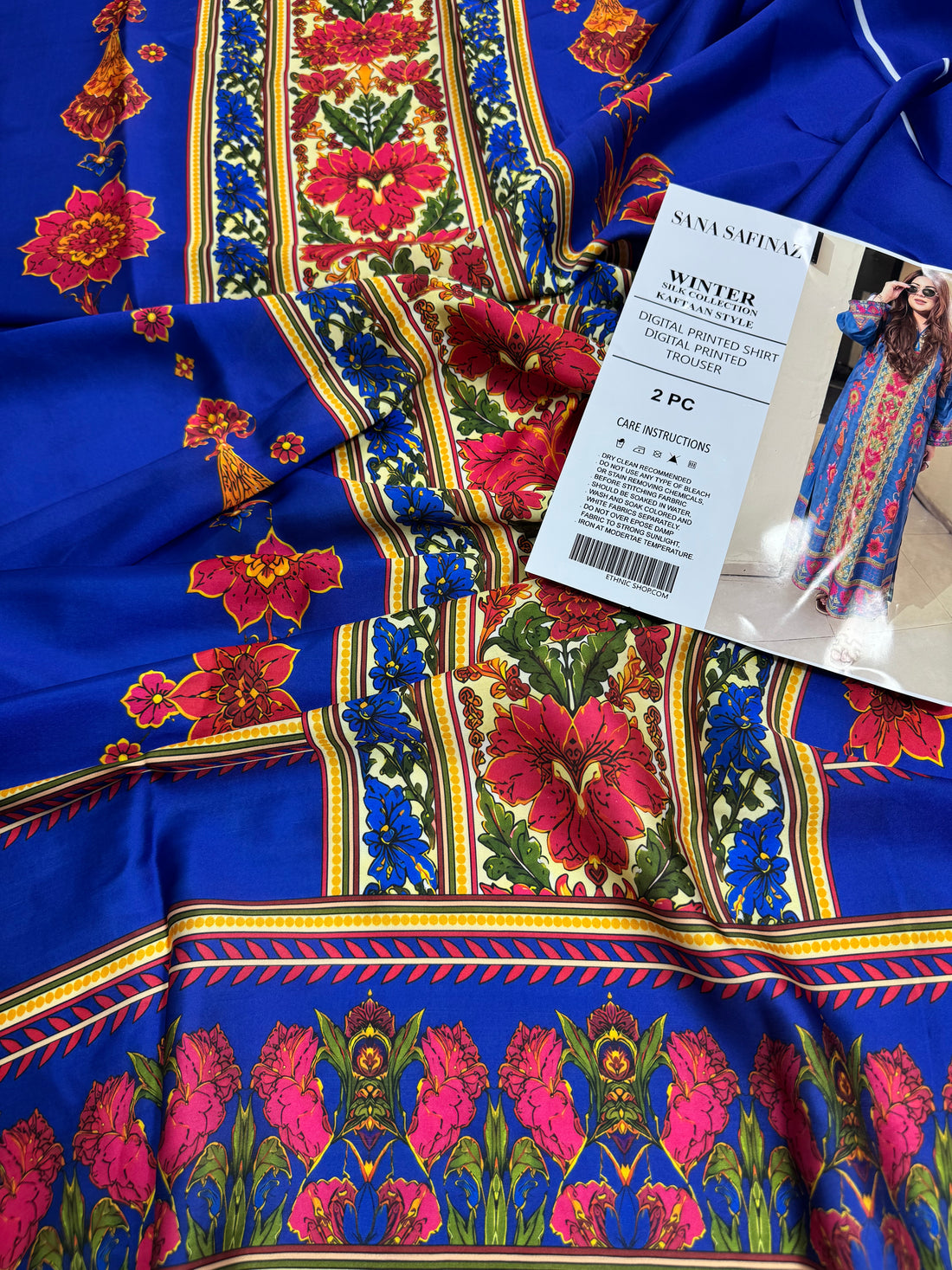 Kaaftan Silk Printed 2Pc