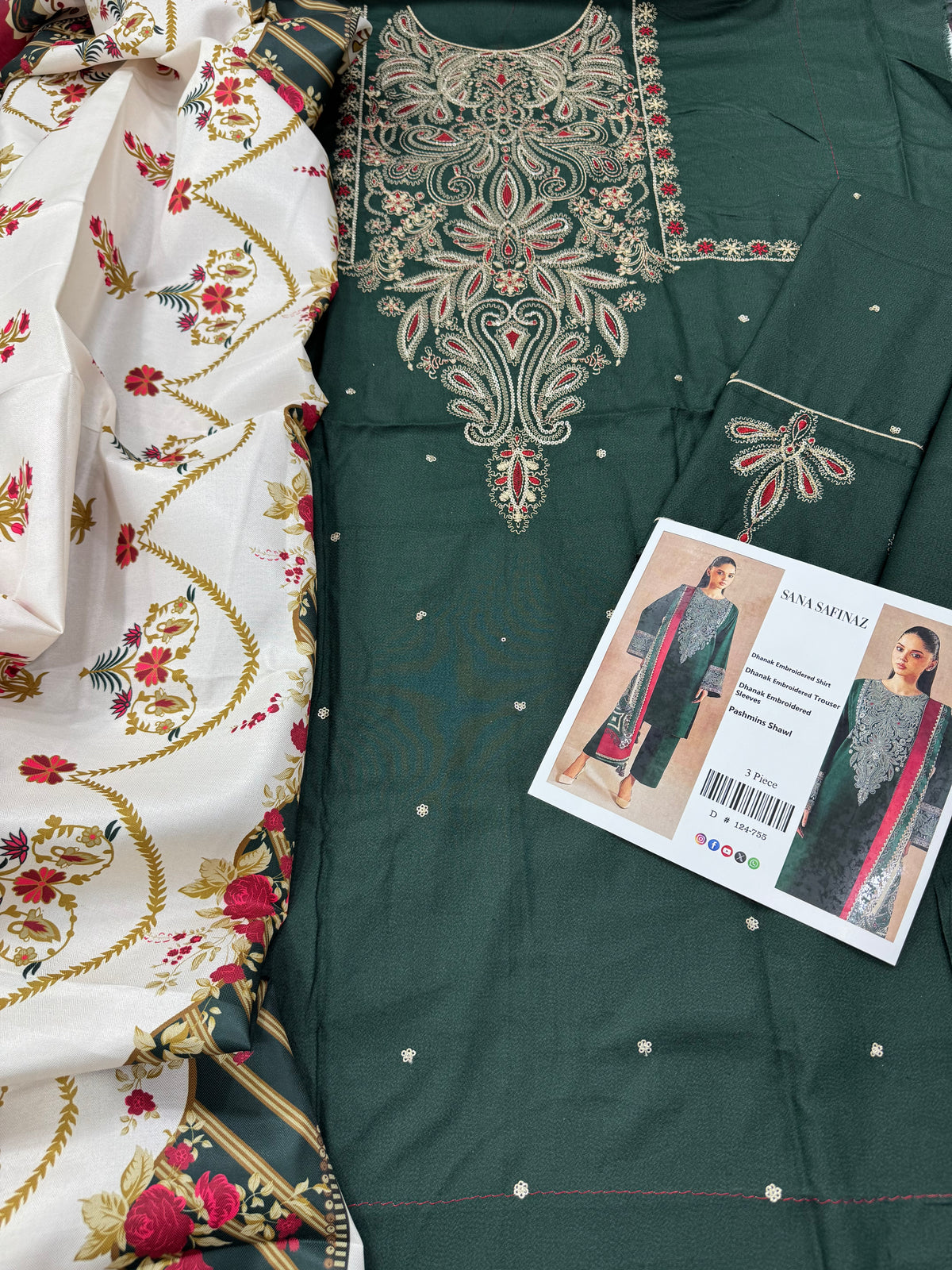 Dhanak Designer Wear 3Pc