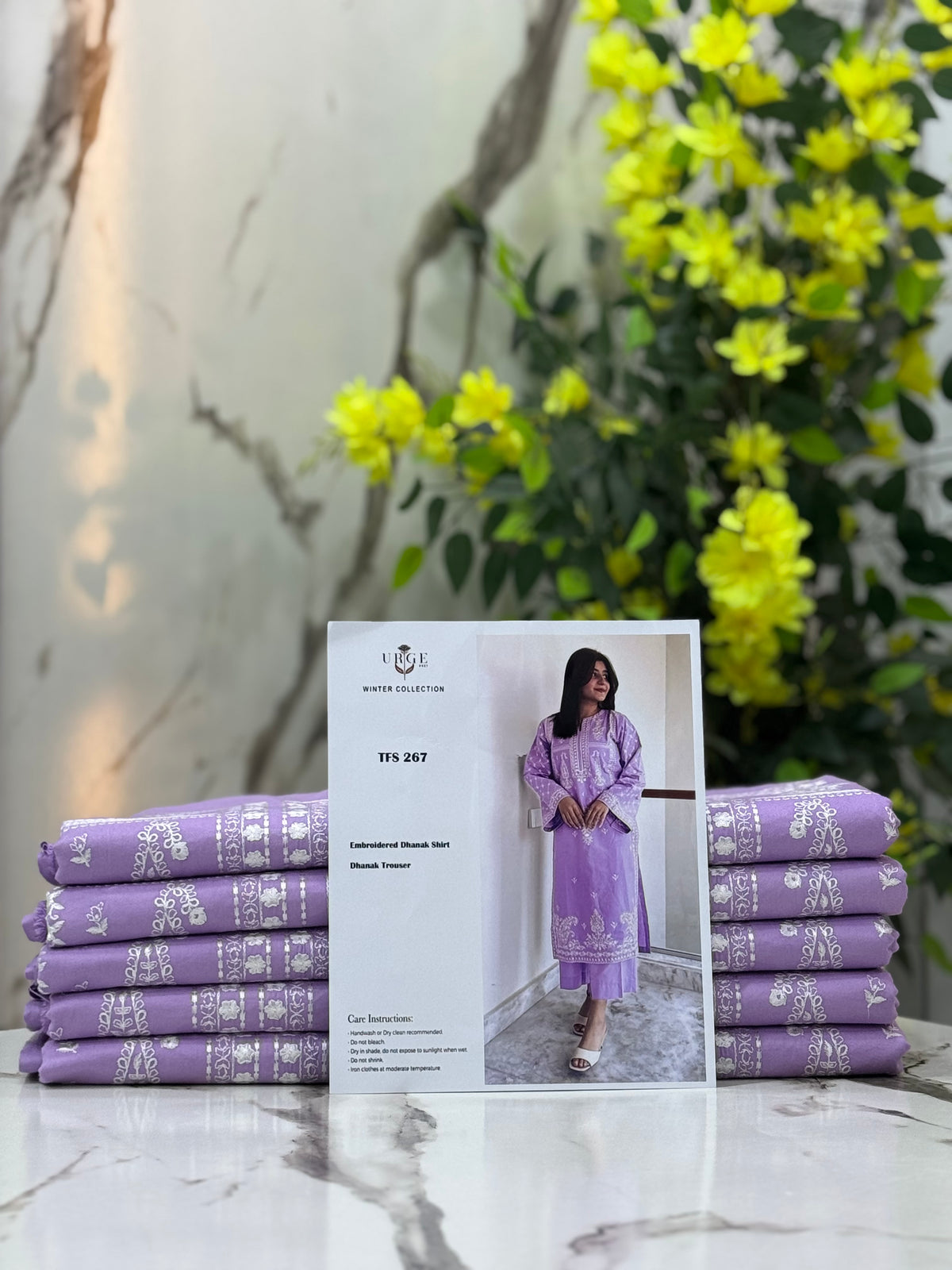 Dhanak Luxury Emb 2Pc