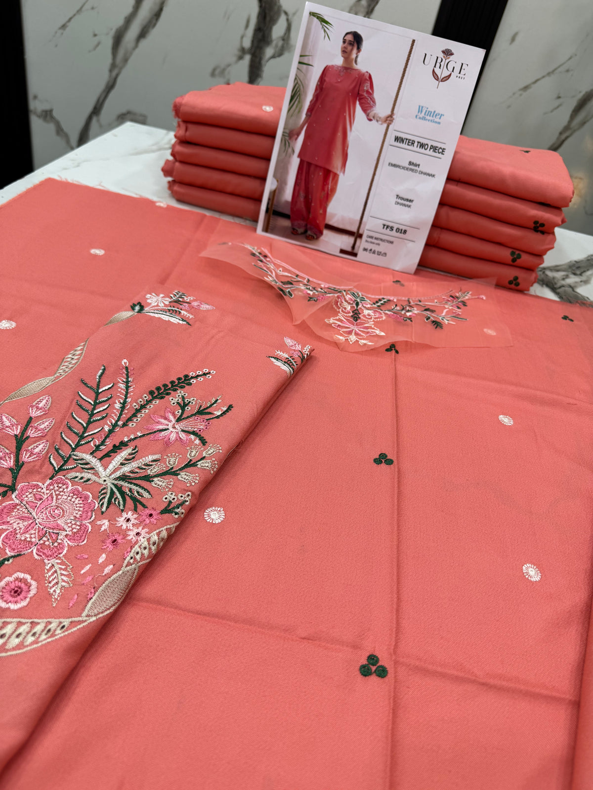 Dhanak Luxury Emb 2Pc