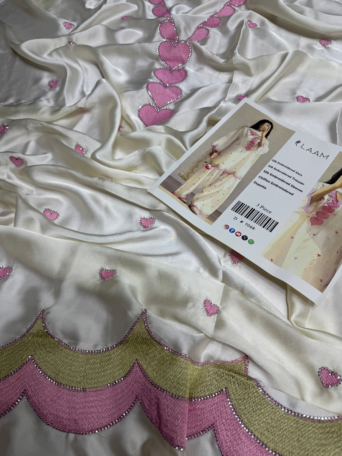 Premium Silk 3Pc Embroided