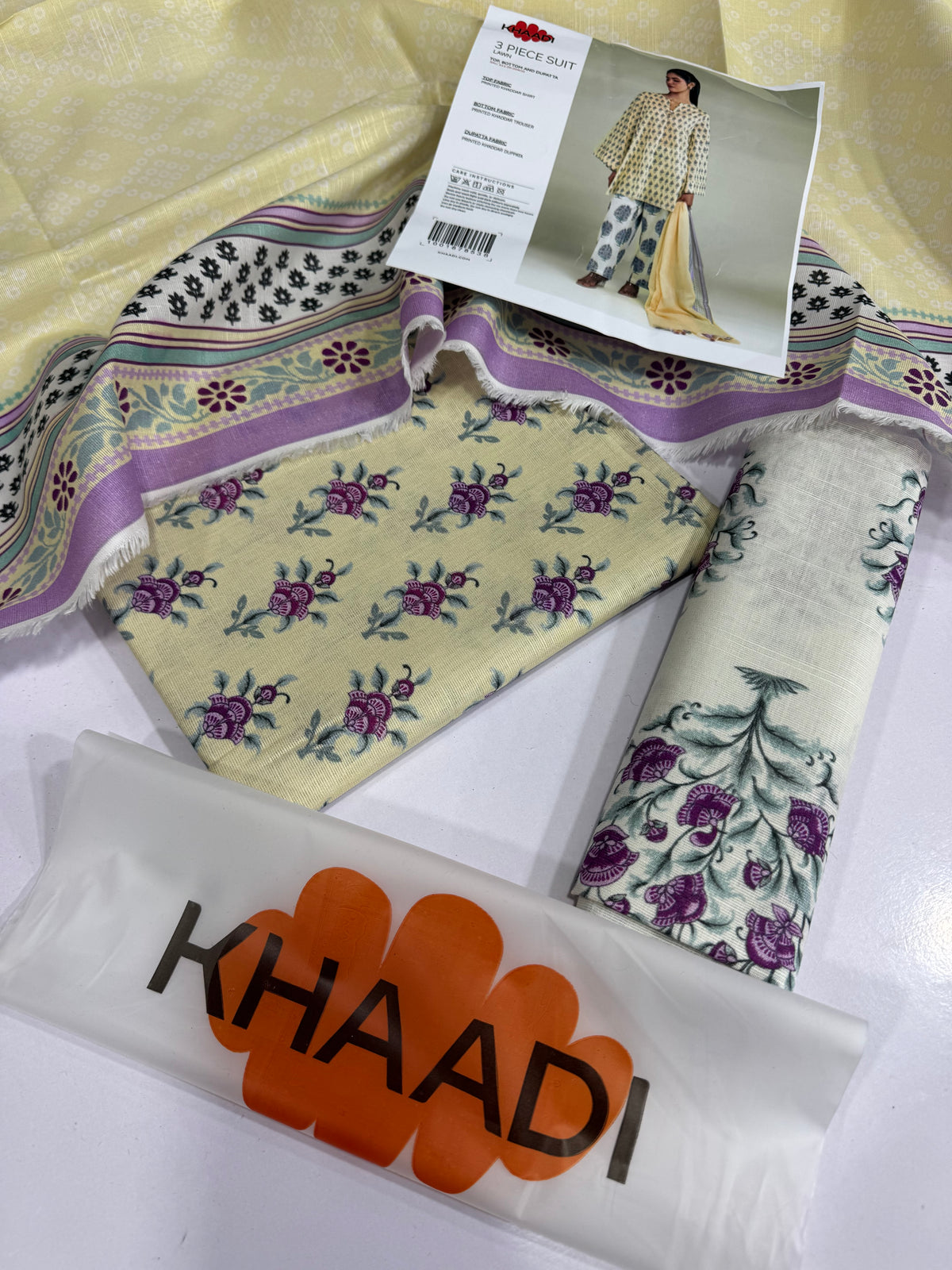 Khaddar Original 3PC