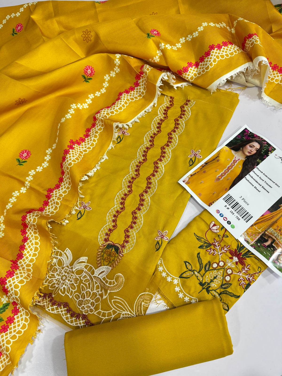 Dhanak Designer Wear 3Pc