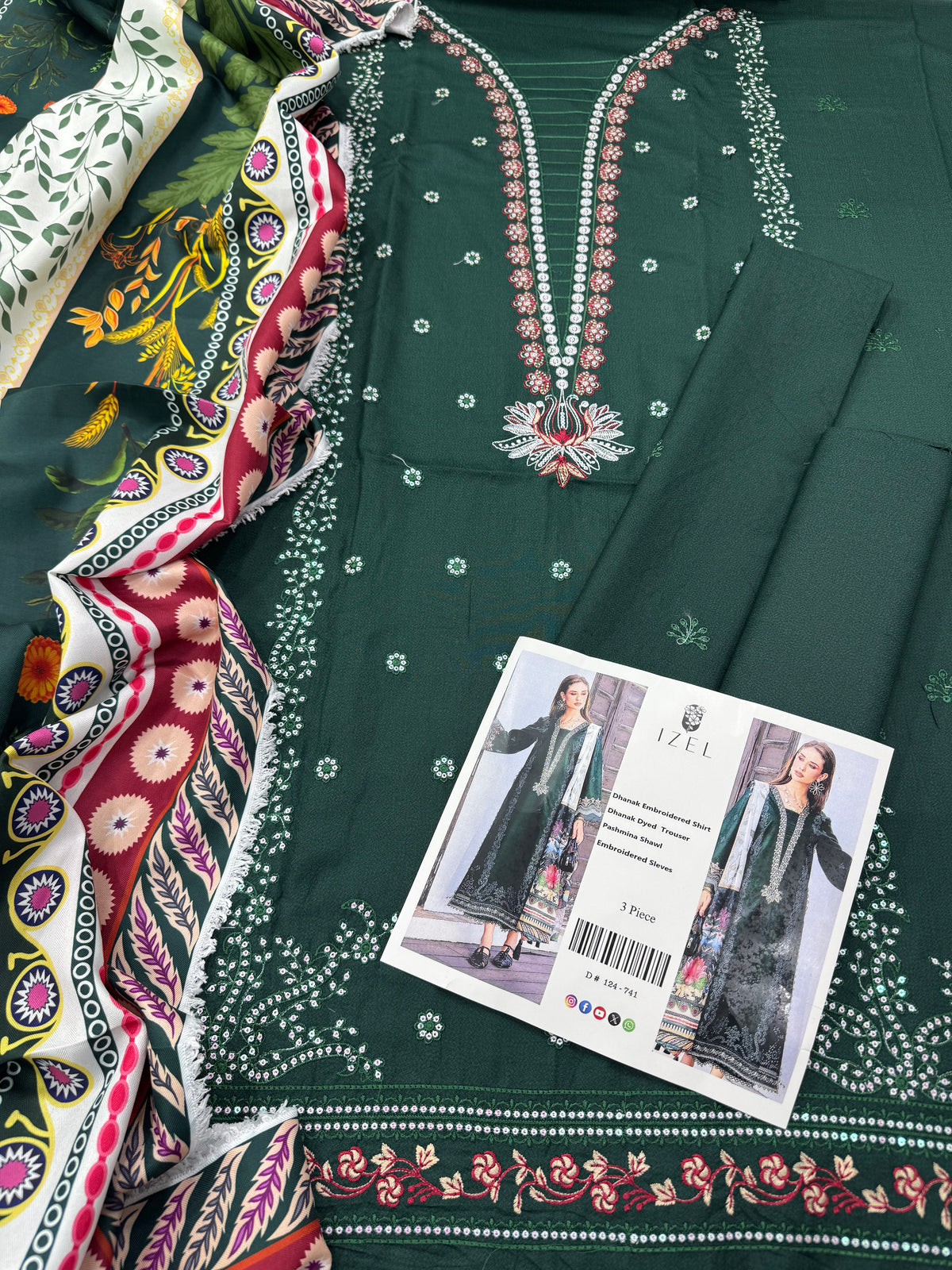 Dhanak Designer Wear 3Pc