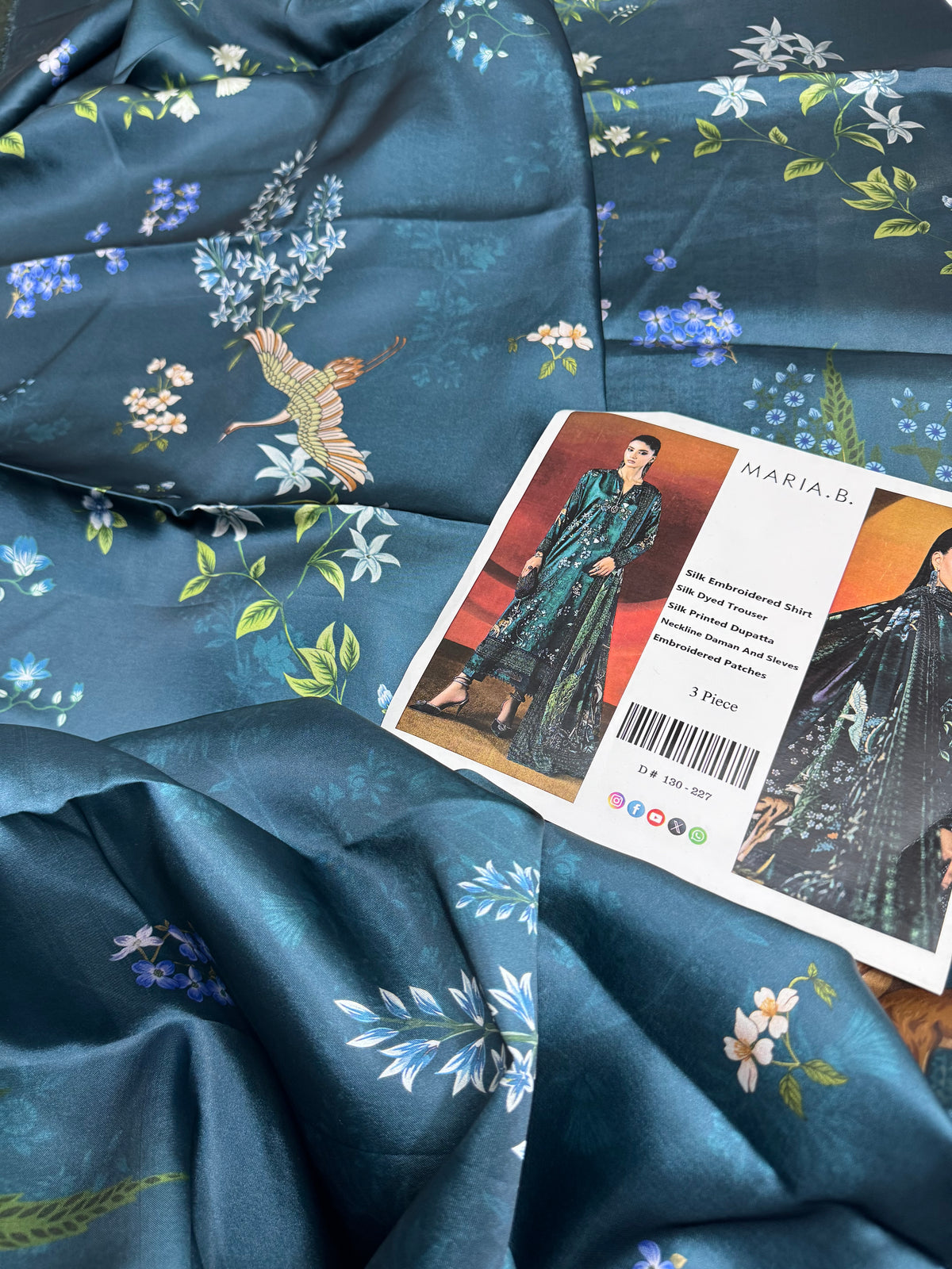 Premium Silk 3Pc With Patches