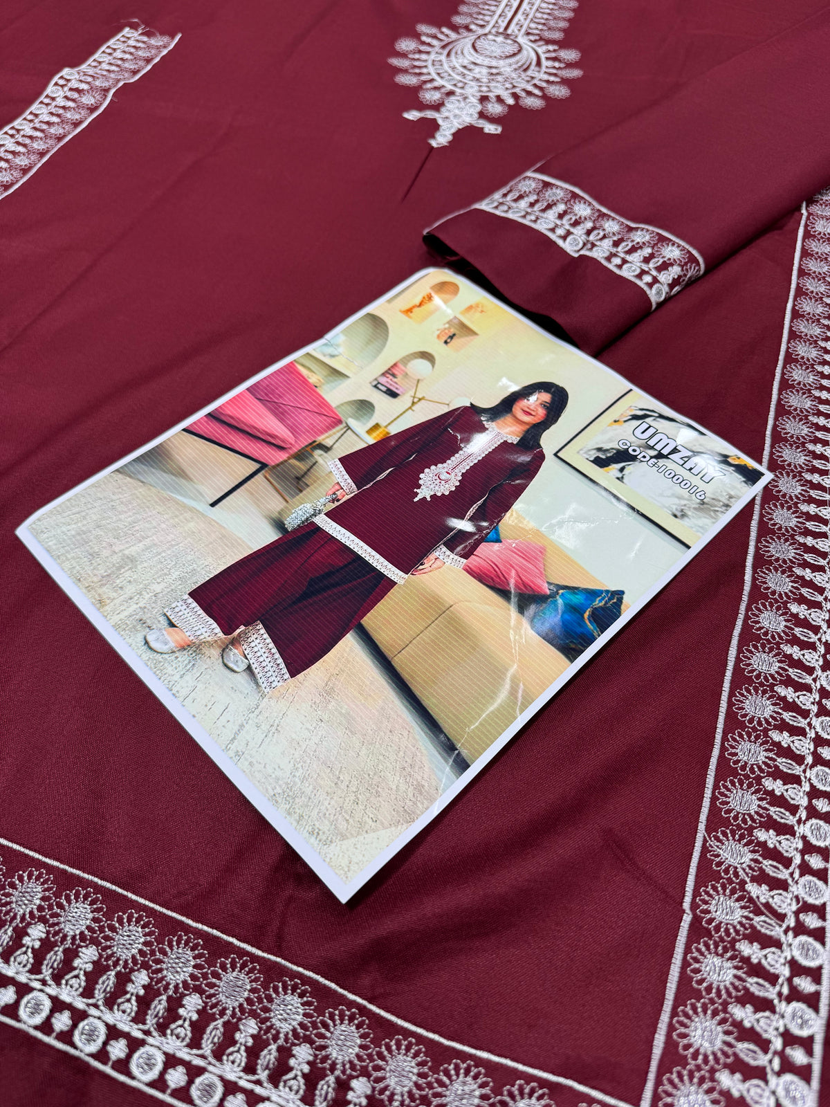 Dhanak Luxury Emb 2Pc