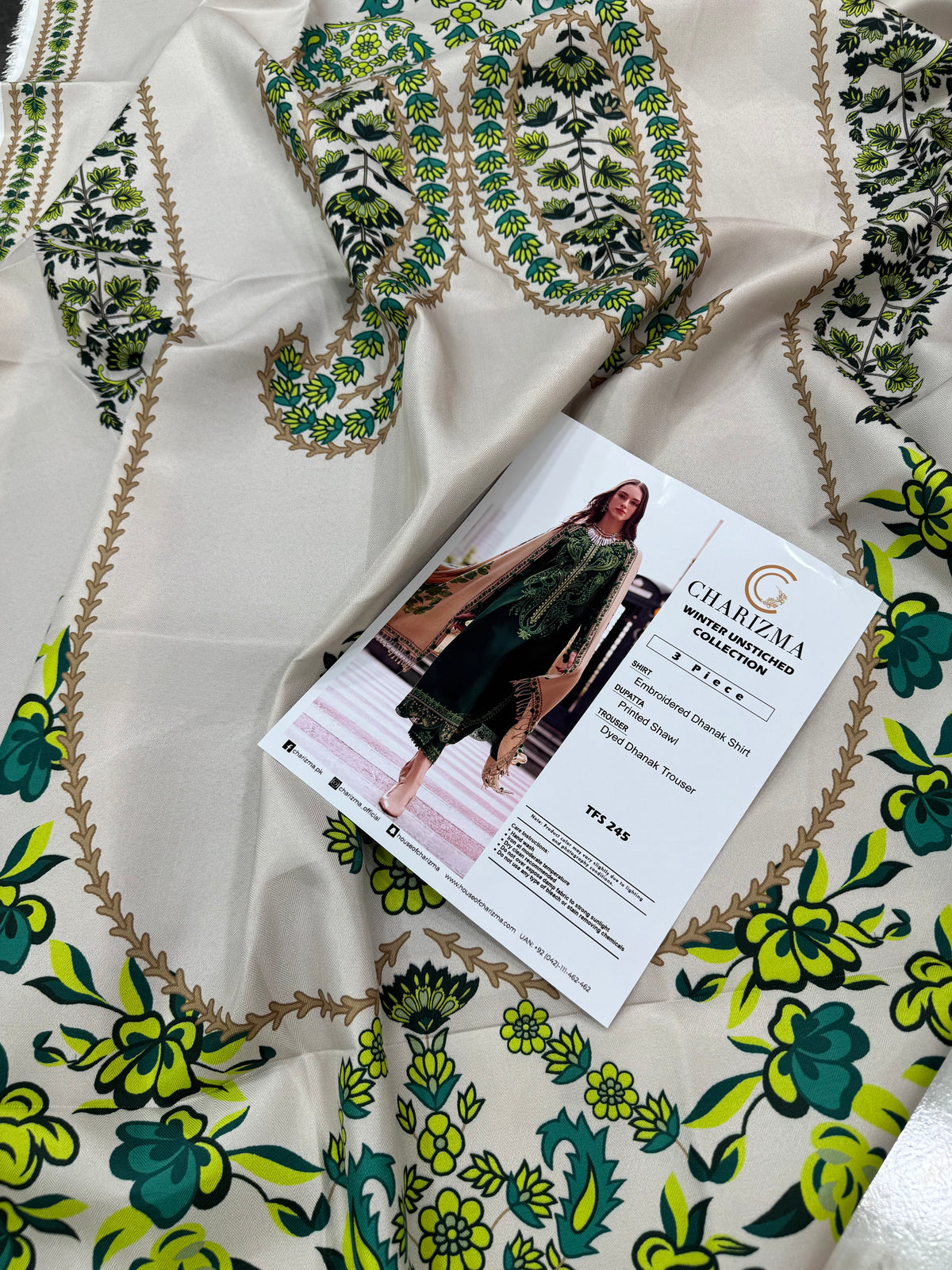 Charisma Dhanak Luxury 3Pc