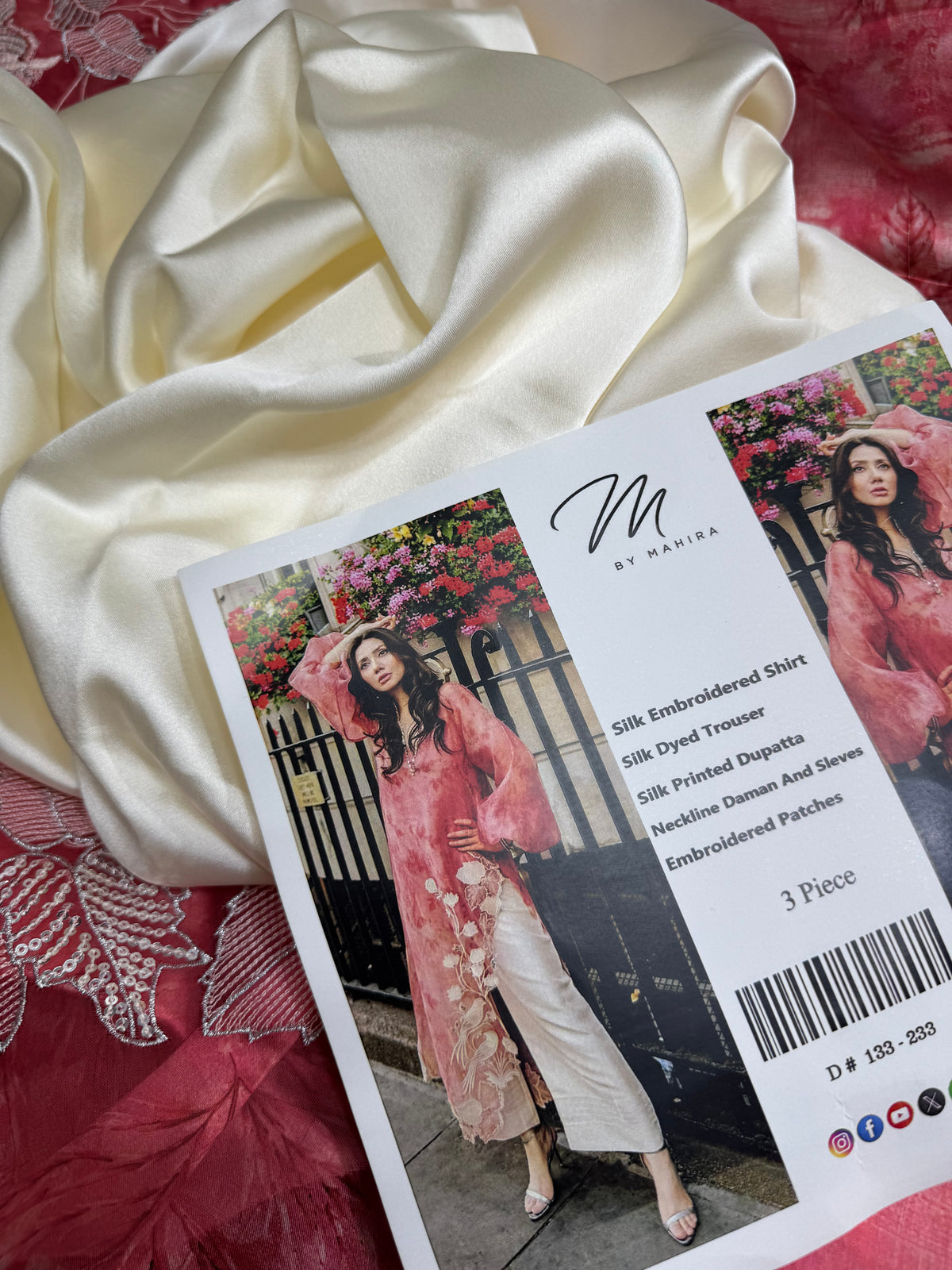 Premium Silk 3Pc With Patches