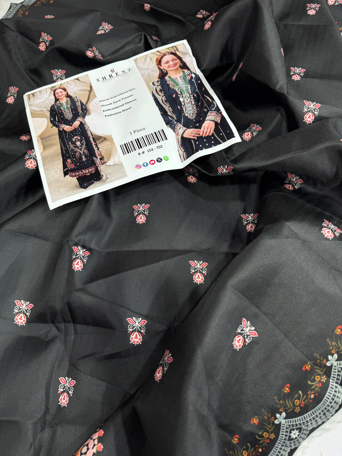 Dhanak Designer Wear 3Pc