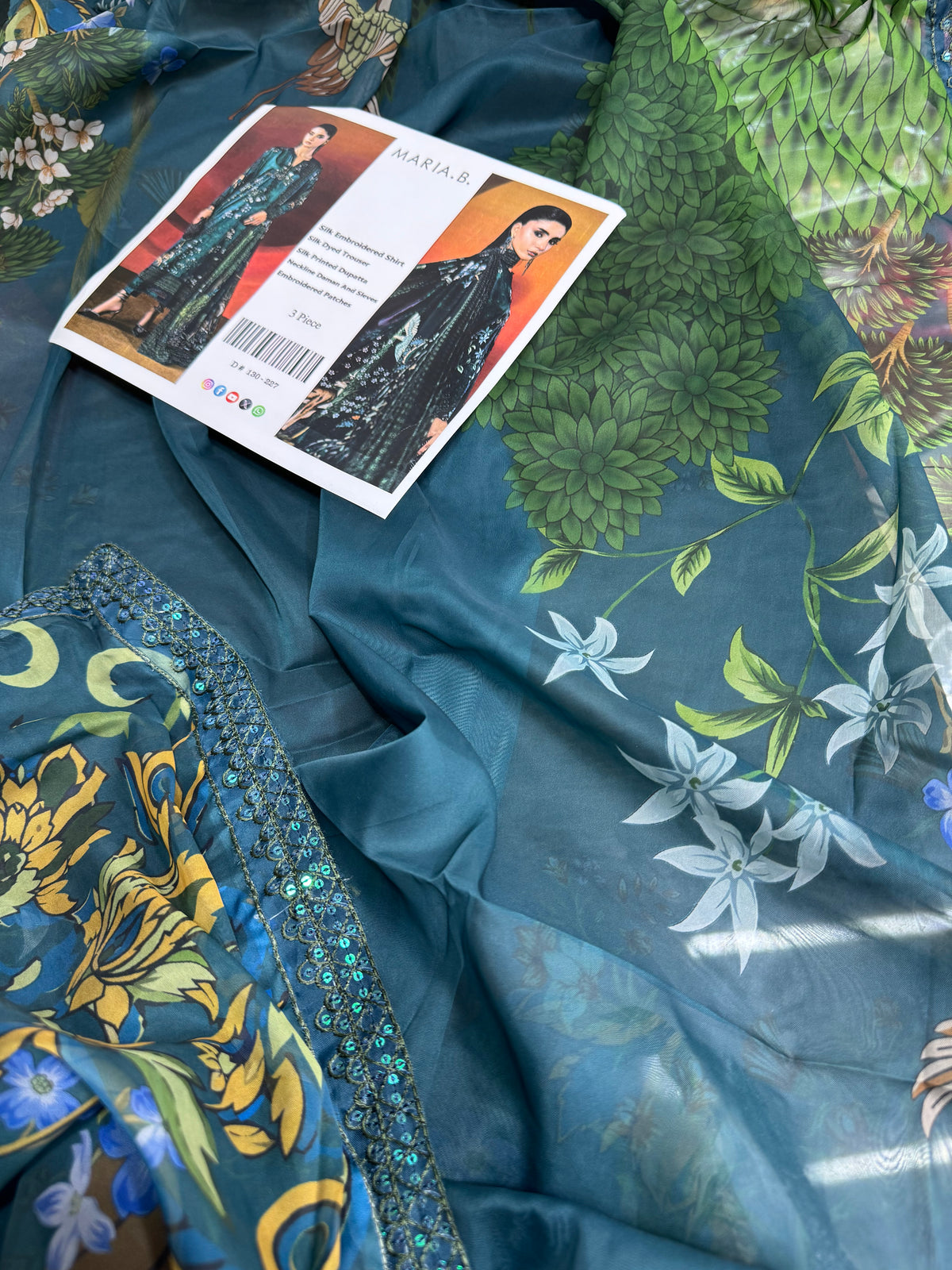 Premium Silk 3Pc With Patches