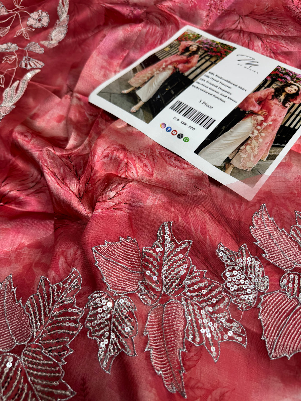 Premium Silk 3Pc With Patches