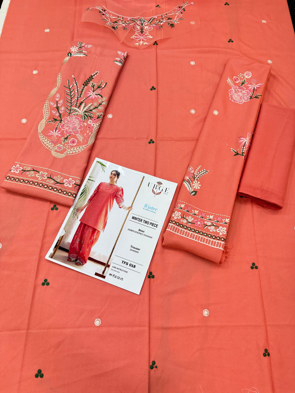 Dhanak Luxury Emb 2Pc