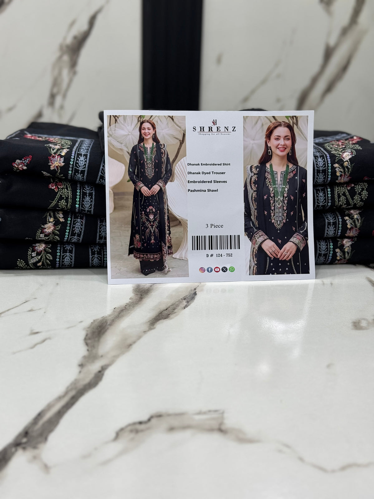 Dhanak Designer Wear 3Pc