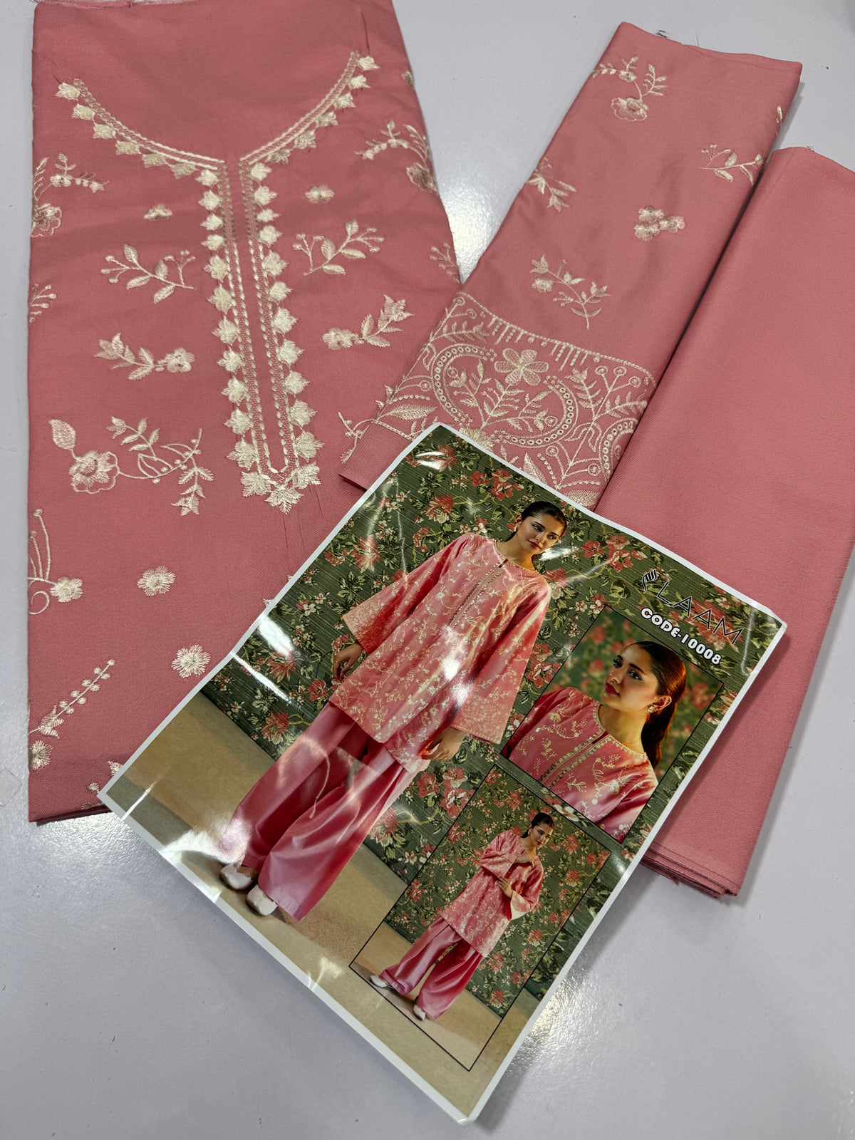 Dhanak Luxury Emb 2Pc