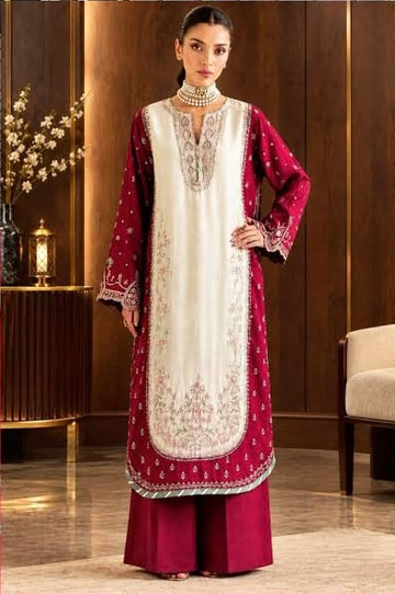 Kaaftan Silk Emb 2Pc