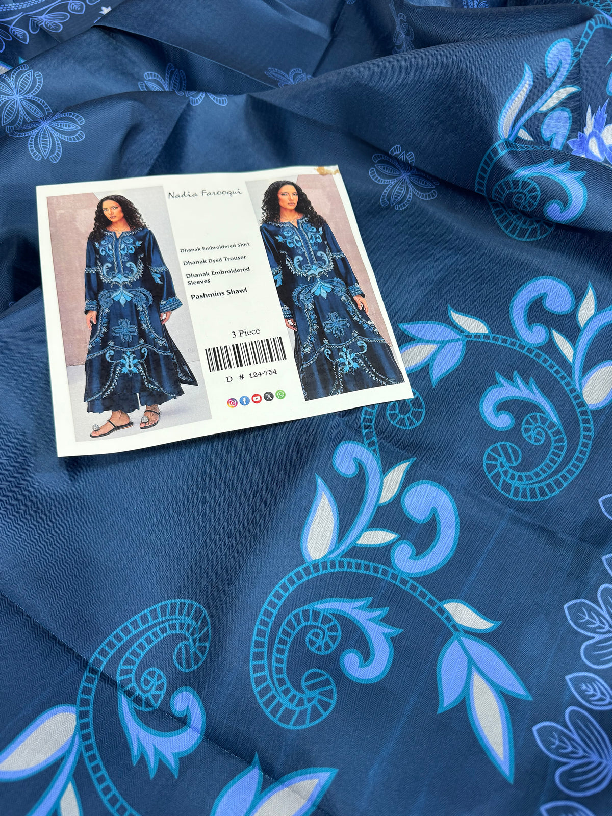 Dhanak Designer Wear 3Pc
